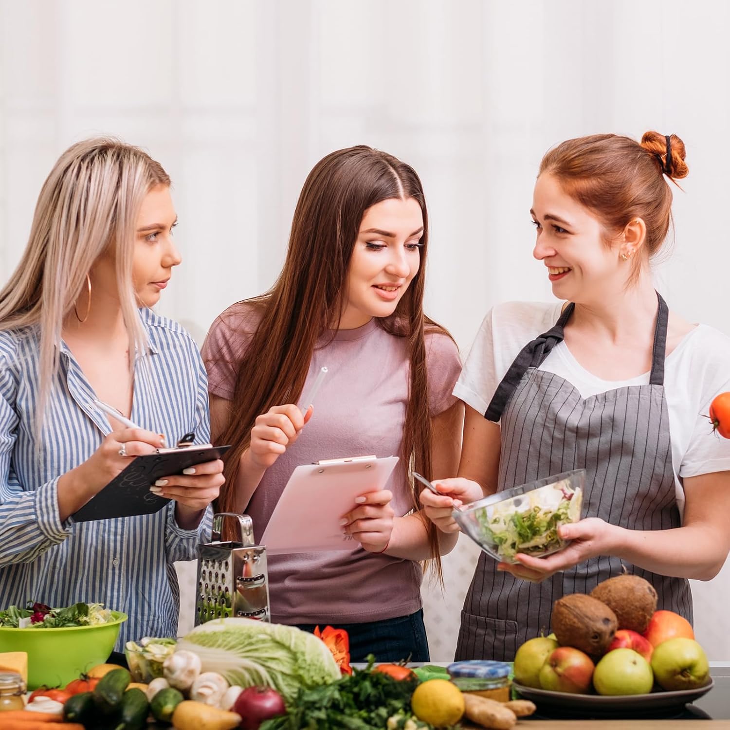 HARFINGTON コットンシェフエプロン クロスバック キッチンクッキングエプロン ポケット2つ付き ピナフォアドレス 男女兼用