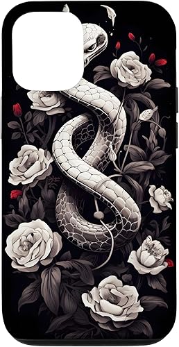Miniatura 4 de Funda para iPhone 11 White Snake Floral White Roses