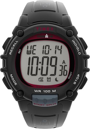 Timex Mens Ironman Triathlon Classic 10 44mm Watch