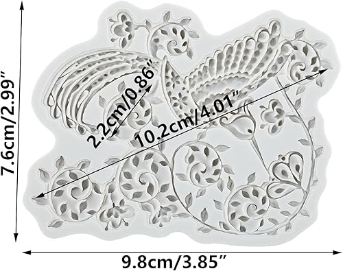 Miniatura 11 de Lingzhi Molde de fondant de abeja, moldes de silicona para decoración de pasteles, decoración de cupcakes, caramelo de chocolate, azúcar, pasta