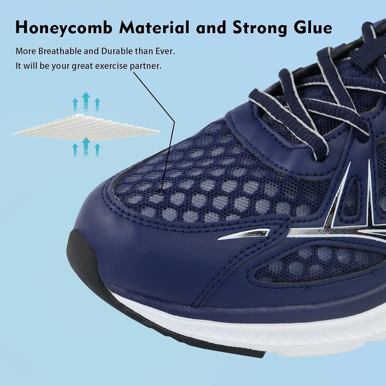 MAINCH Running Shoes for Men Athletic Fashion Sneakers Non Slip Walking Shoes