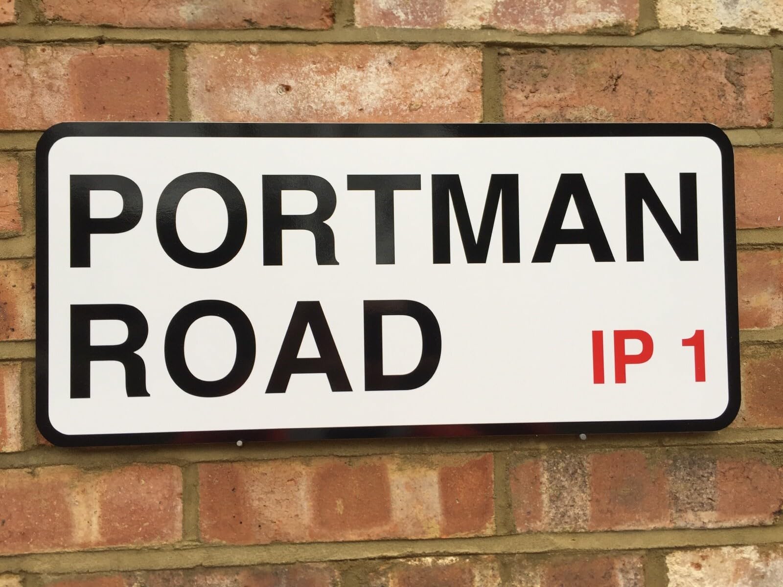 Yelaceccb Portman Road Street Sign For Any Ipswich Fan Itfc Metal Street Sign 8X12 Inches