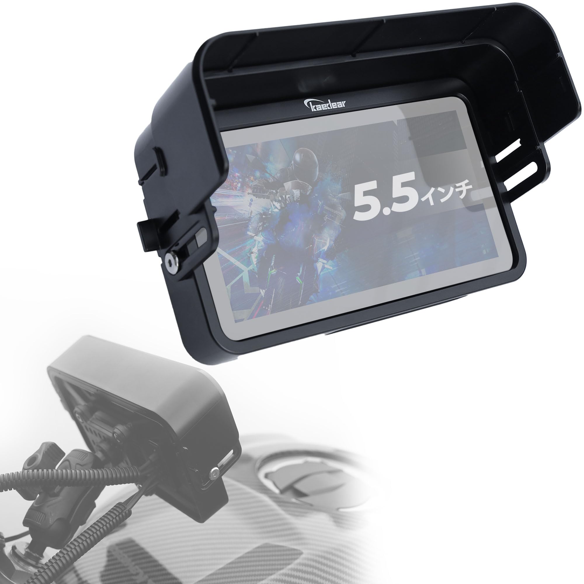 Amazon.co.jp: Kaedear(カエディア) バイク スマートモニター 5.5