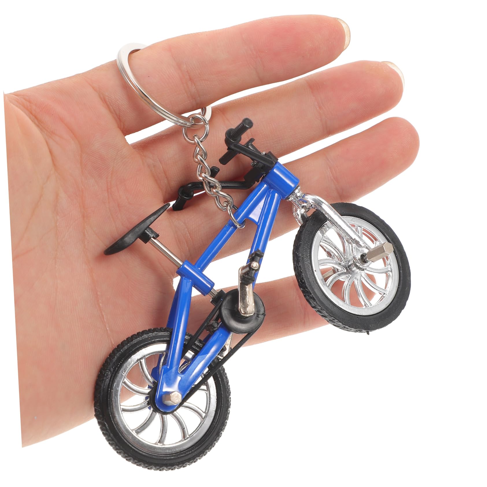 COLLBATH 20pezzi Miniature Biciclette Portachiavi Decorativi Per Collezionisti e Appassionati Design Realistico