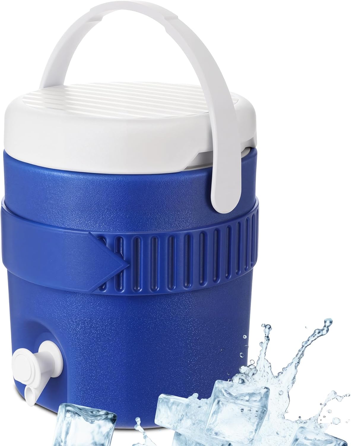 1 Gallon Water Jug Cooler with Handle Portable Water Cooler Bottle for Baseball, Football, Gym, Soccer, Camping, Beach, Sports, Tailgating, Picnic