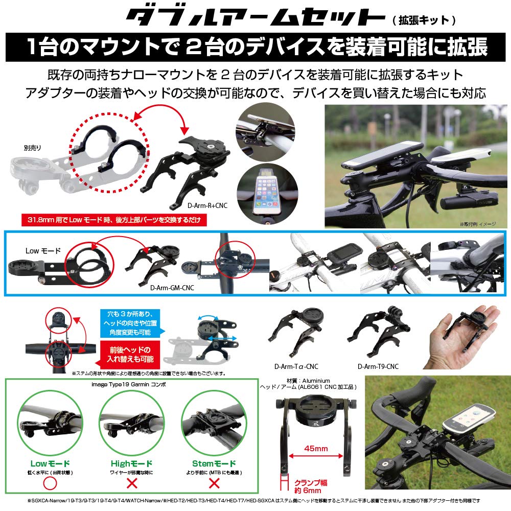 Amazon | [レックマウント] ダブルアームセット[拡張キット] タイプα