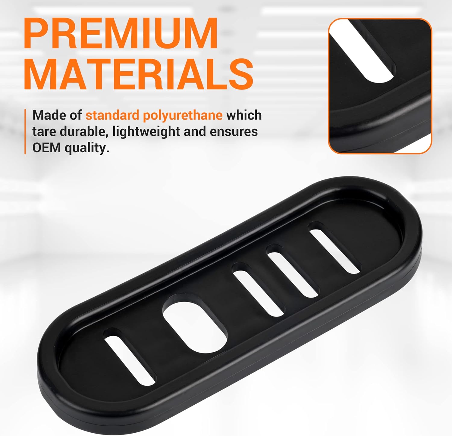 review BlueStars 490-241-0010 Universal Snow Thrower Slide Shoes Fits Most 2-Stage and 3-Stage Snow Throwers - Compatible with Troy-bilt MTD Yard Machine