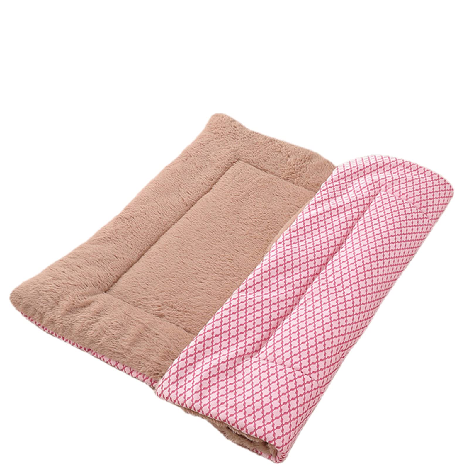 Couverture pour chien et chat - Coussin de couchage chaud et tapis rembourré automne hiver S