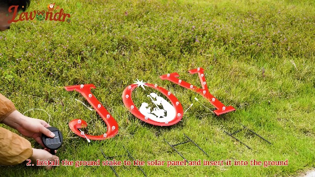 Amazon.com: Lewondr 4 PCS Christmas Outdoor Decor with Led Light