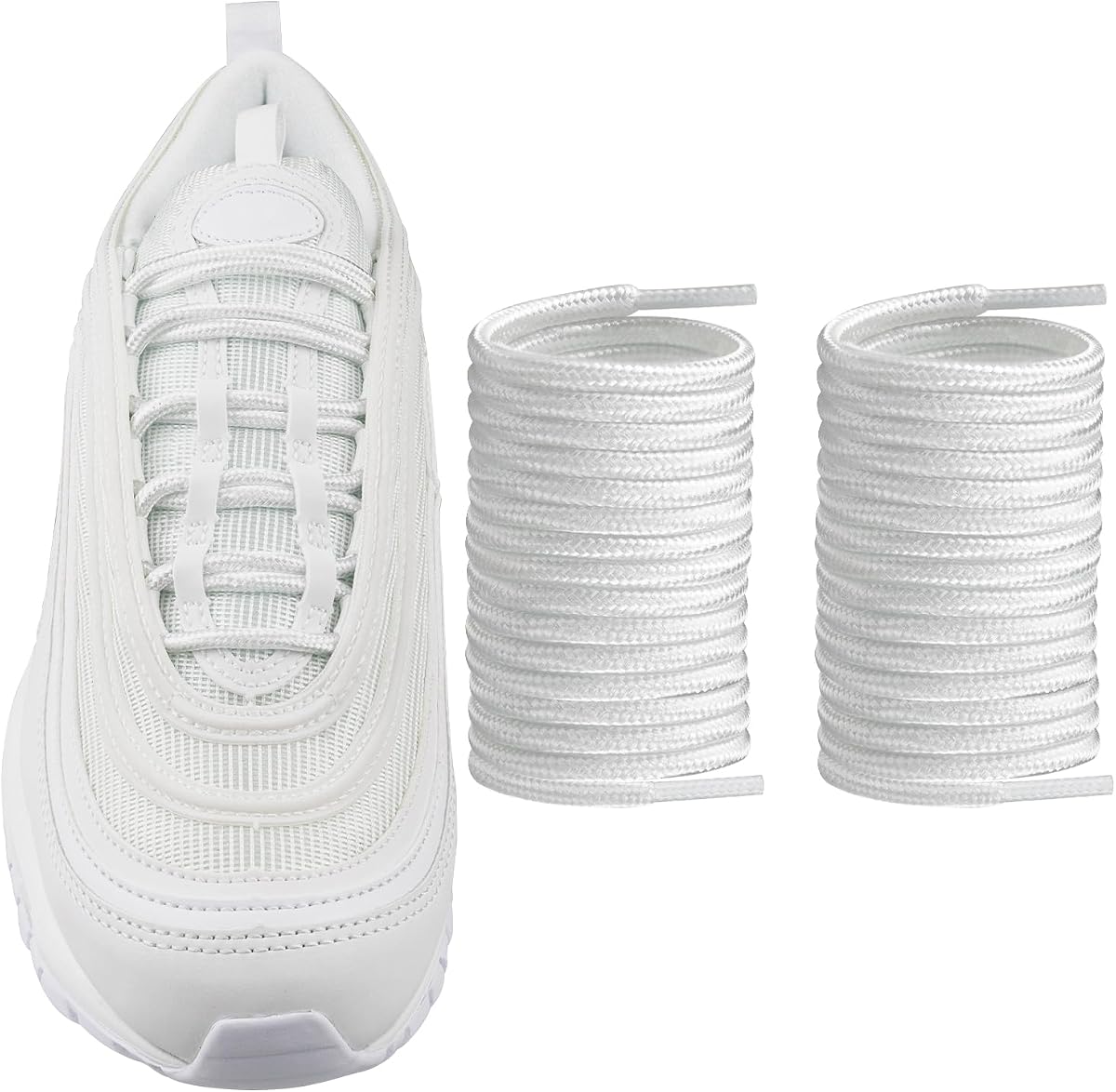 Endoto Shoe Laces for Air Max 97 Replacement Shoelaces Strings | 4MM Round Laces | Material: Polyester