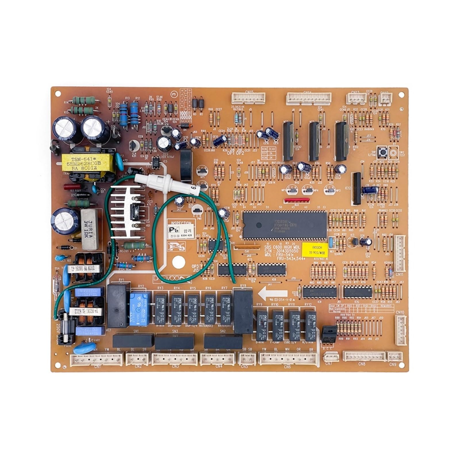 Genterun One Color Refrigerator Control Board ，Compatible For Siemens， 30143D5050 Circuit Pcb Fridge Motherboard Freezer Parts