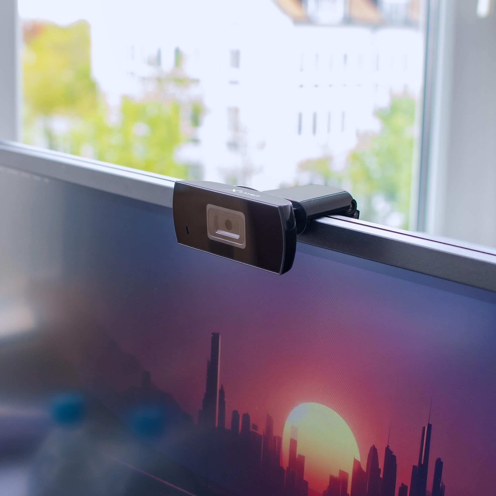 Xlayer Kamera internetowa USB Full HD czarna