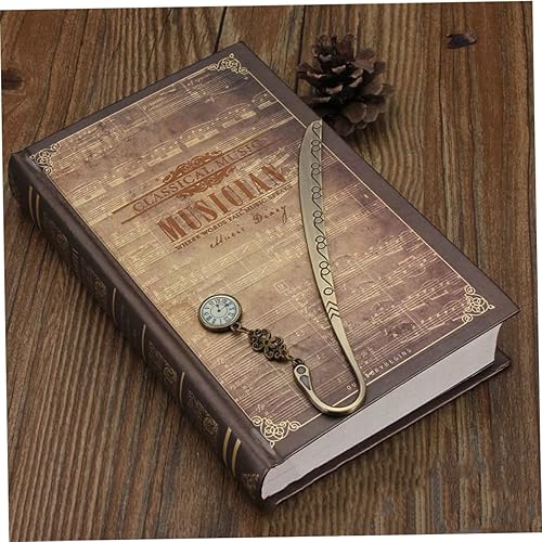 Miniatura 4 de ARTIBETTER 3pcs Vintage Clock Bookmark Creative Metal Stationery Supplies DIY Accessory for Office School Book Reading Lovers