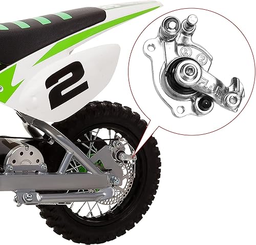 Miniatura 2 de GREHUA Pinza de freno de disco delantera y trasera redondeada para Razor MX500 MX650 SX500 McGrath RSF650 Motovox Dirt Rocket Quad Motocross