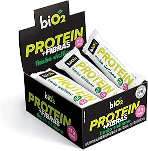Barra de Proteína Bio2 Protein Fibras Limão Siciliano