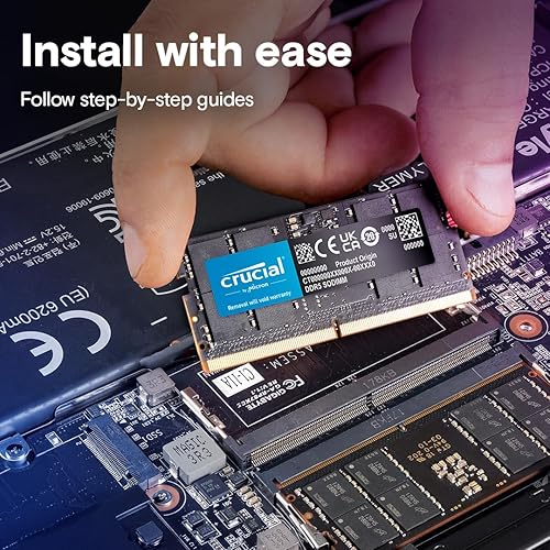 Miniatura 6 de Crucial Memoria RAM CT32G52C42S5 para portátil DDR5 5200 MHz (o 4800 MHz) de 32 GB