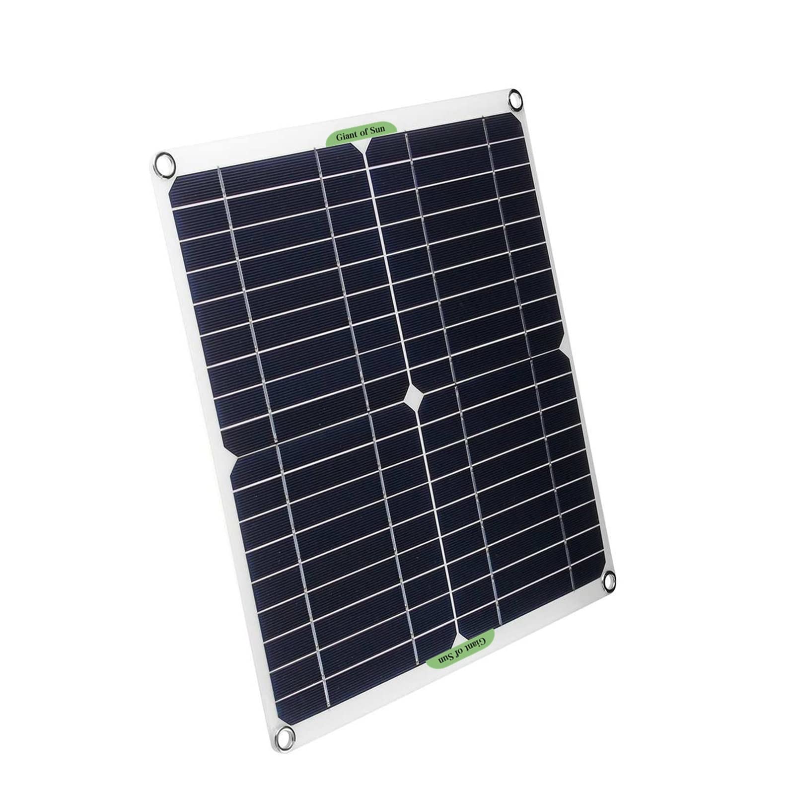 Panel Solar, 60 0W 200W Panel solar 18 V Sun Power Cells Solar Bank Pack con Cubierta de conector Controlador Solar IP65 for automóvil telefónico RV Cargador de botes(80A)
