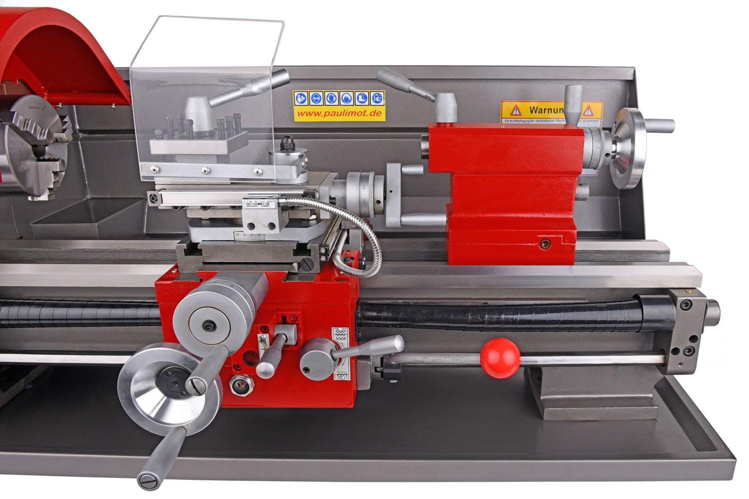 PAULIMOT Drehmaschine PM3700 mit 400 Volt Motor mit Messsystem