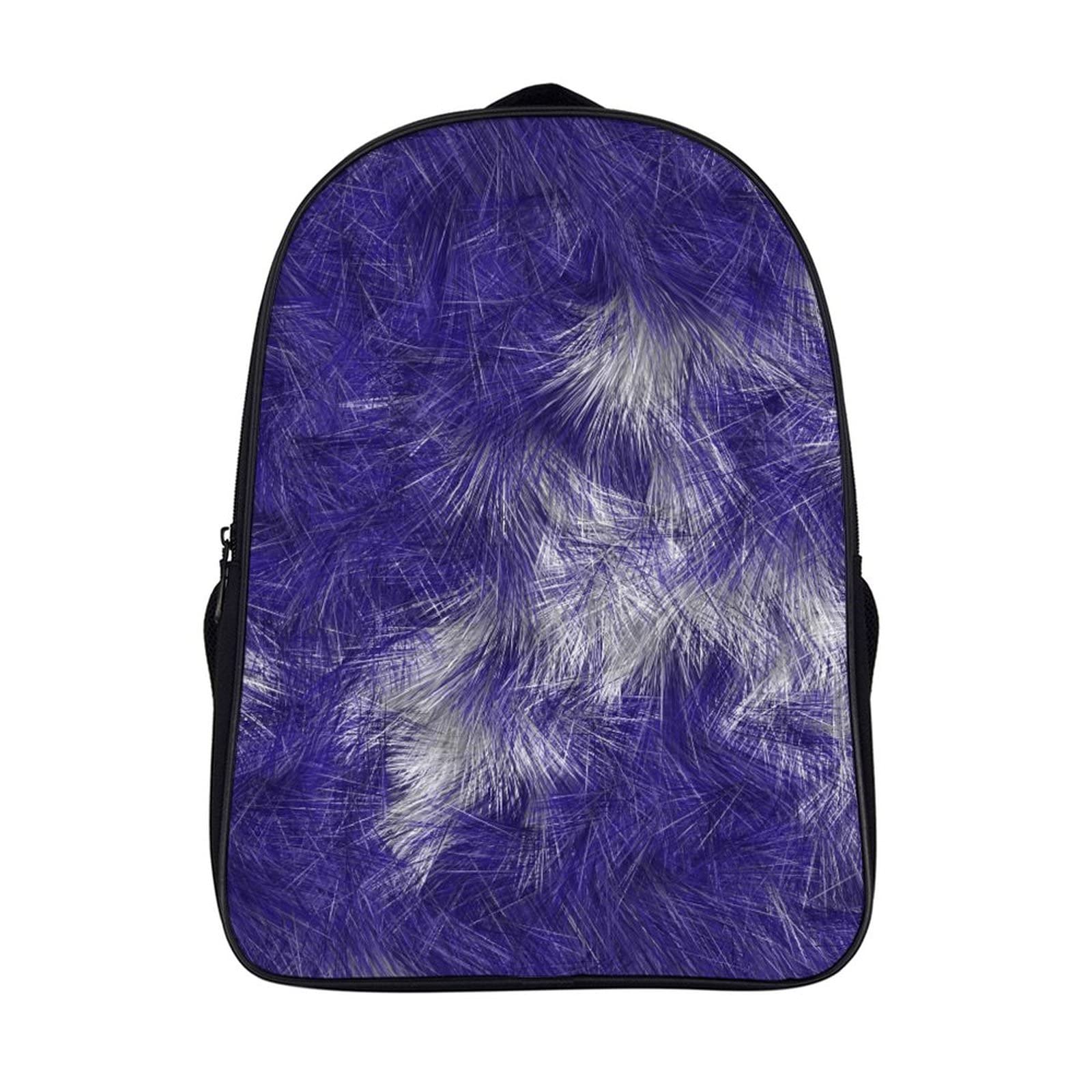 Cool backpack 3D bleu sac à dos de mode avec grand volume scolaire