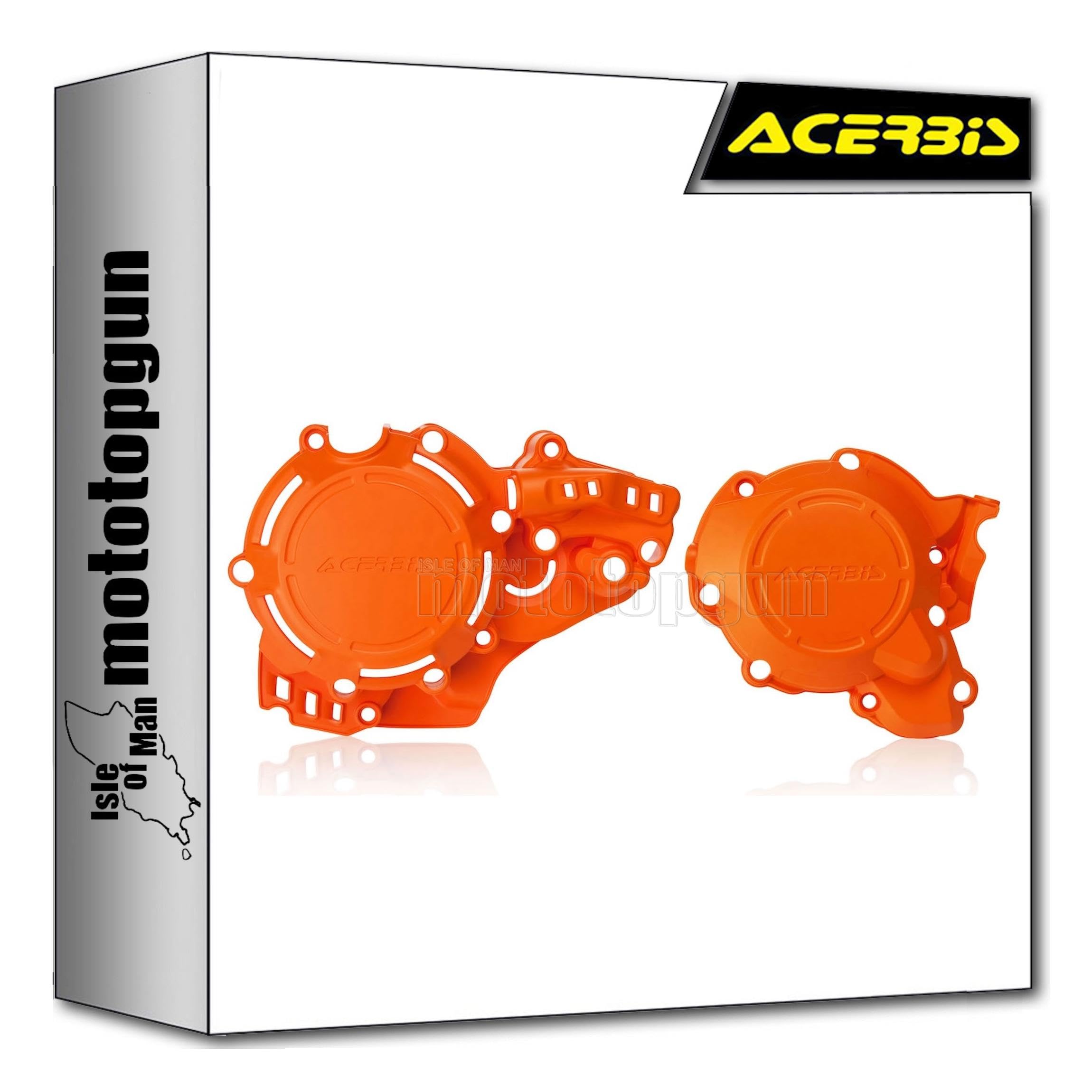Protector Orange X-Power Engine Acerbis Sabot Carters Husqvarna TE 250 2017