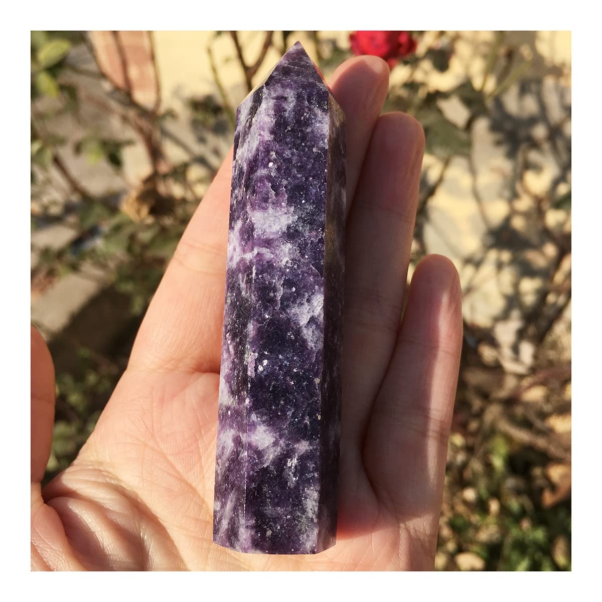 Punto de cuarzo decorativo de 1000g para mesas de centro y rincones de meditación