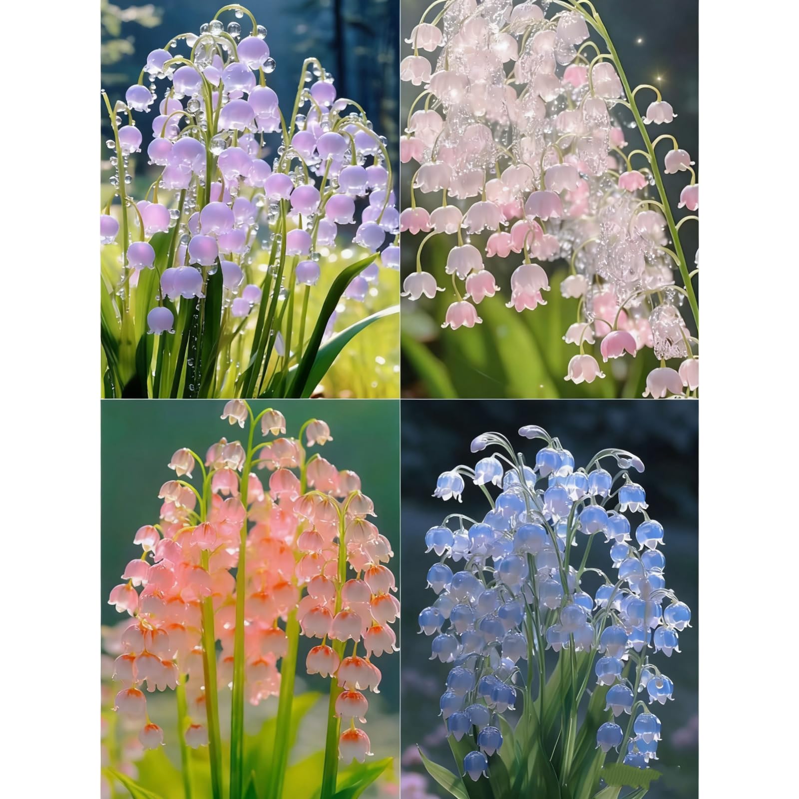 Premium Lily of the Valley Bulbs Simple to Grow – Perfect for Gardens, Cut Flowers & Enchanting Displays Winter Hardy Lily of the Valley Bulbs-12 Bulbs-F