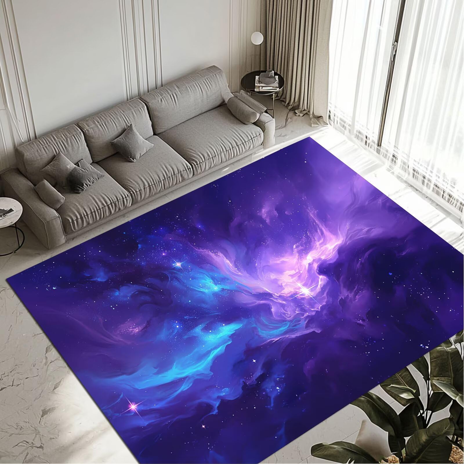 Tapis Sky imperméable tapis de salon chambre et couloir