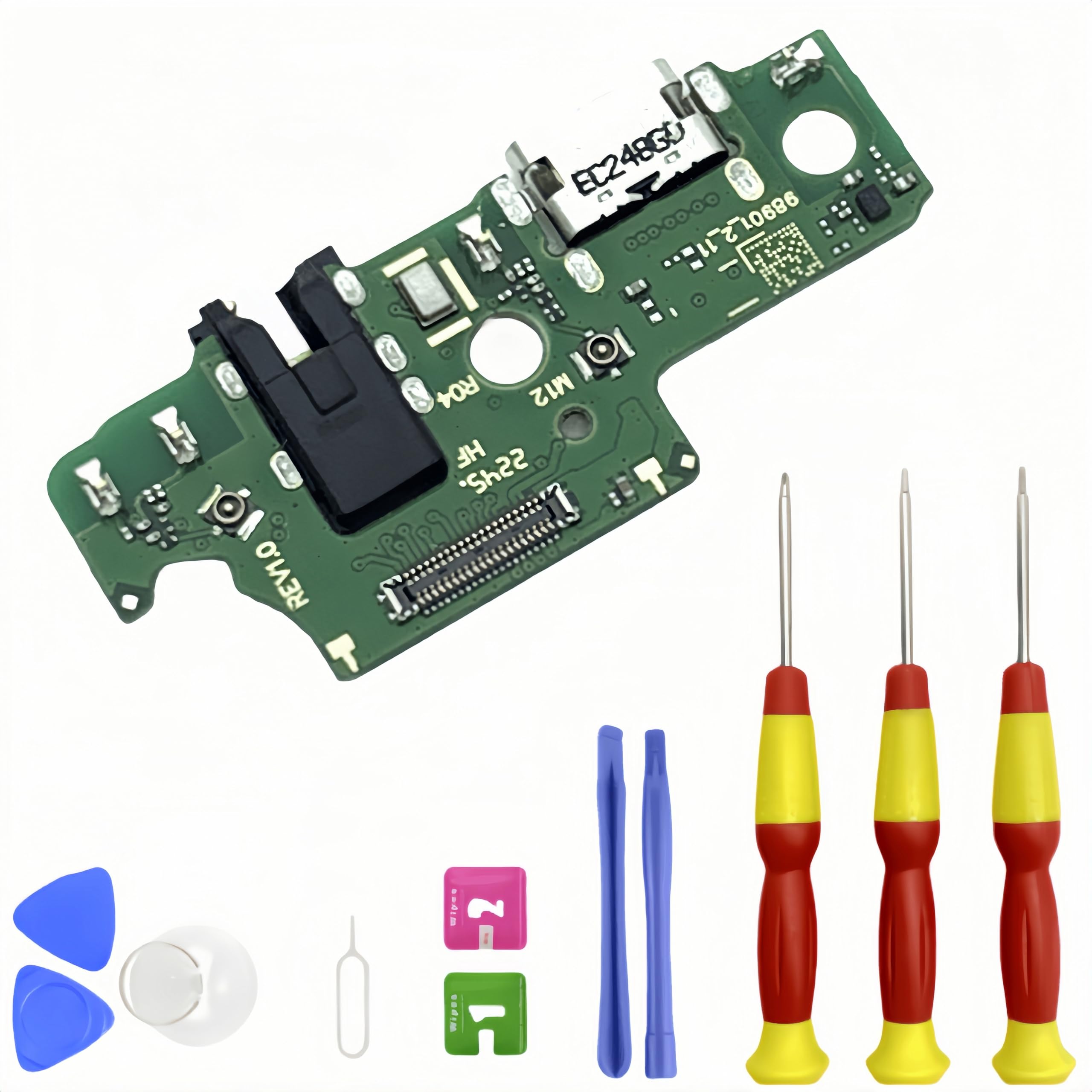 Galaxy A14 5G USB Charging Port Flex Cable Replacement for Samsung Galaxy A14 5G Charger Port Flex Cable Repair Part with Tools SM-A146U