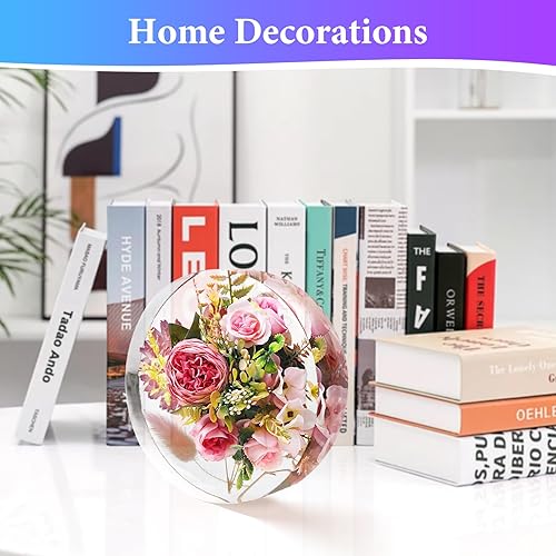 Miniatura 4 de KISREL Moldes de resina redondos grandes, molde de fundición redondo profundo de resina epoxi, moldes de silicona grandes para preservación de