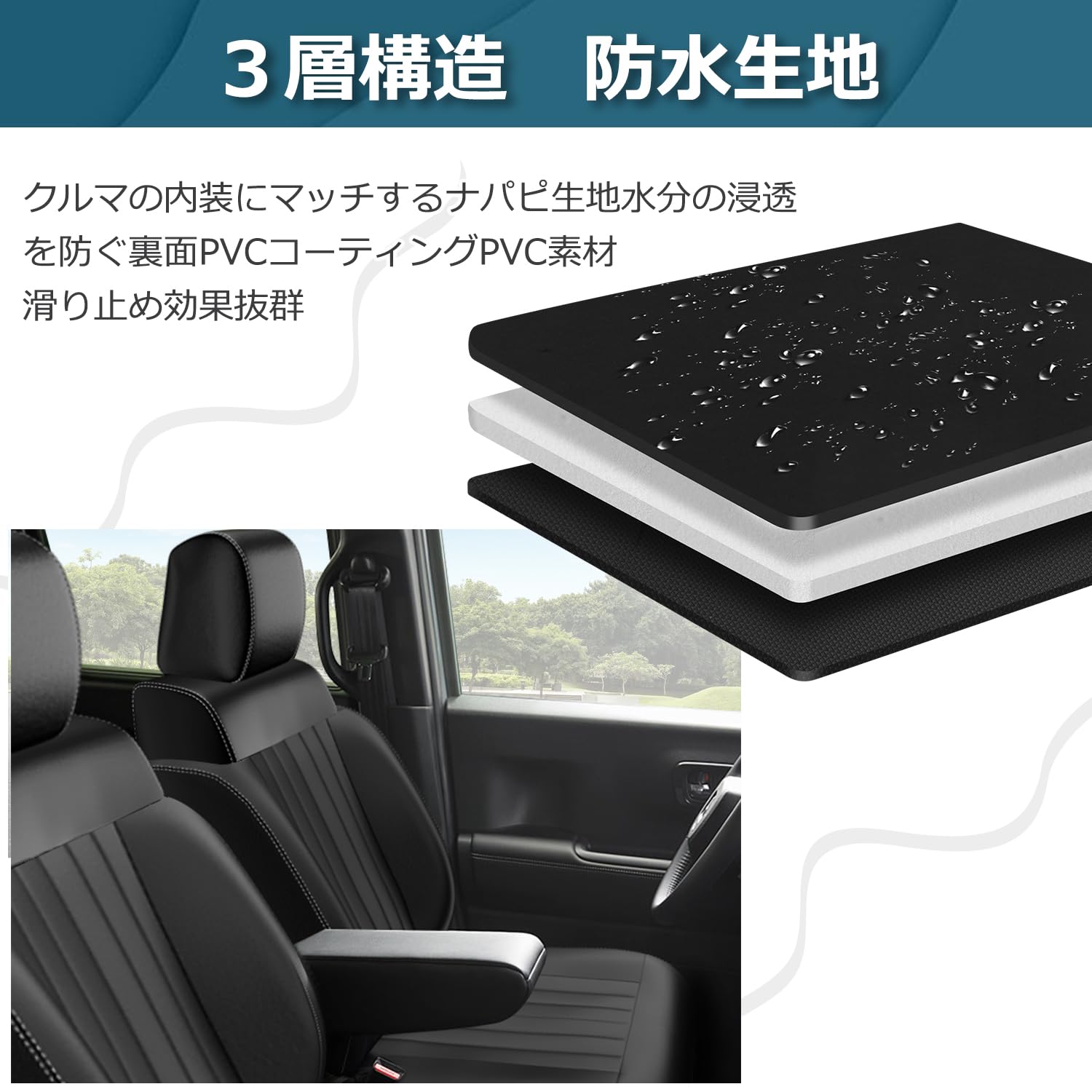 Amazon | Cartist ホンダ 新型N-BOX JF5 JF6 シートカバー 4人乗り専用