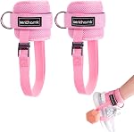 Poids réglables du pied Poignées de cheville Pièces d'attache pour les pieds - Leg Curl Kickbacks, Extensions de jambes Booty Workouts pour femmes et hommes