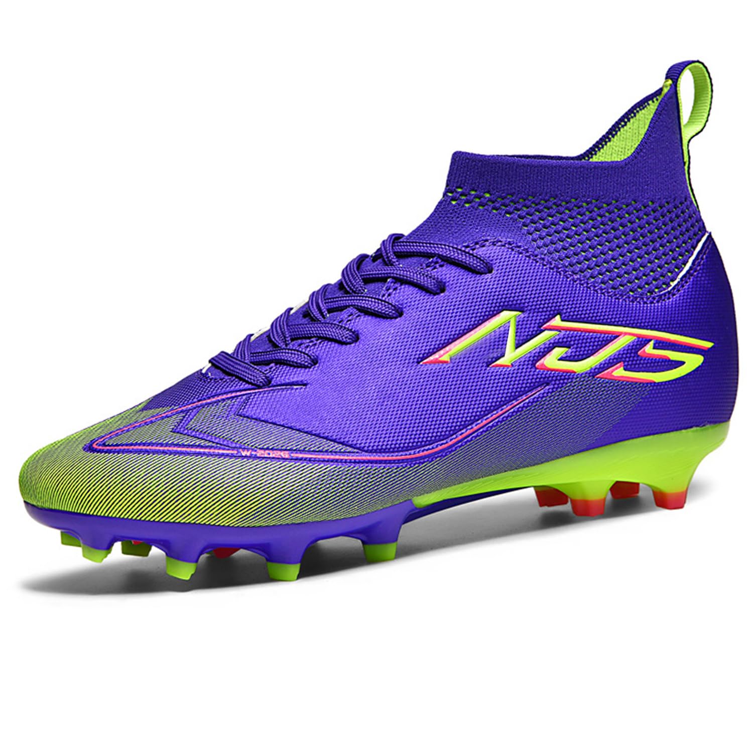 Zapatillas de Fútbol Hombre Profesionales Atletismo Calzado de Fútbol Zapatillas de Deporte Entrenamiento para Césped Artificial Futbol de Competición