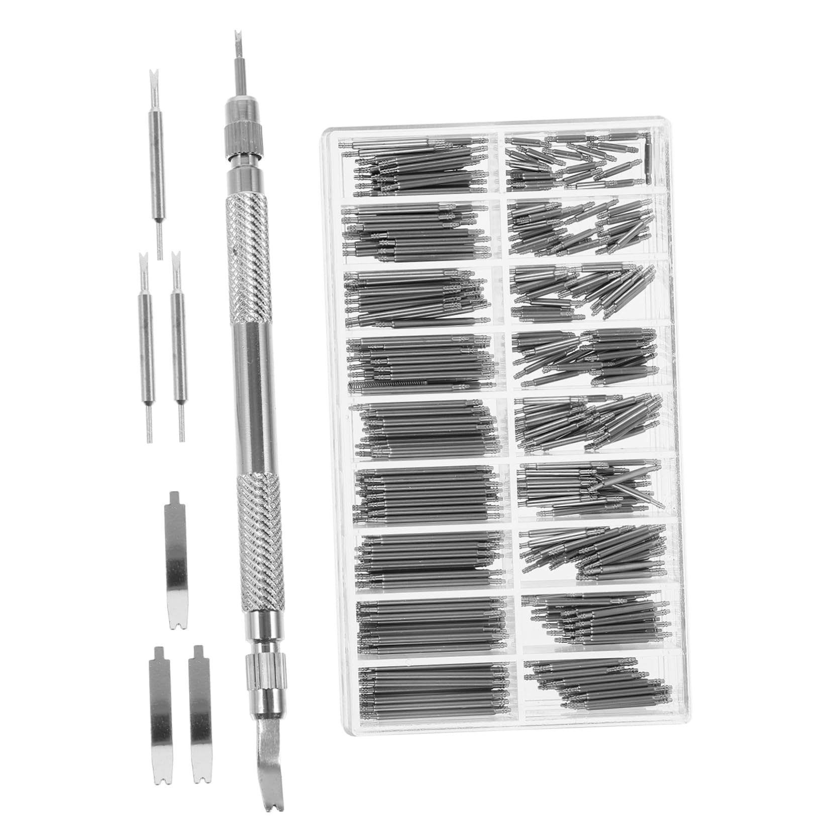 PACKOVE 5 Ensembles Ensemble d'outils de réparation de Montres Trousse à Outils Outil de Suppression de Liens extracteurs de Bracelets de Montre Sangle Combinaison épingler Boîte à Outils