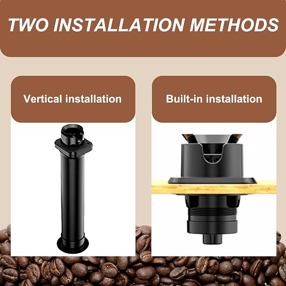 Floor-Standing Automatic Coffee Grounds Cleaning Machine,Induction Handle Coffee Grounds Cleaner,Espresso Puck Cleaning Machine