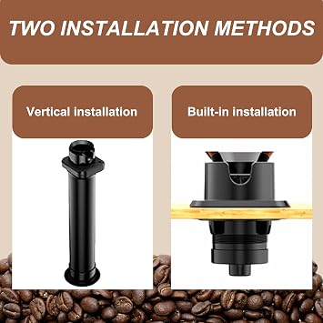 Floor-Standing Automatic Coffee Grounds Cleaning Machine,Induction Handle Coffee Grounds Cleaner,Espresso Puck Cleaning Machine