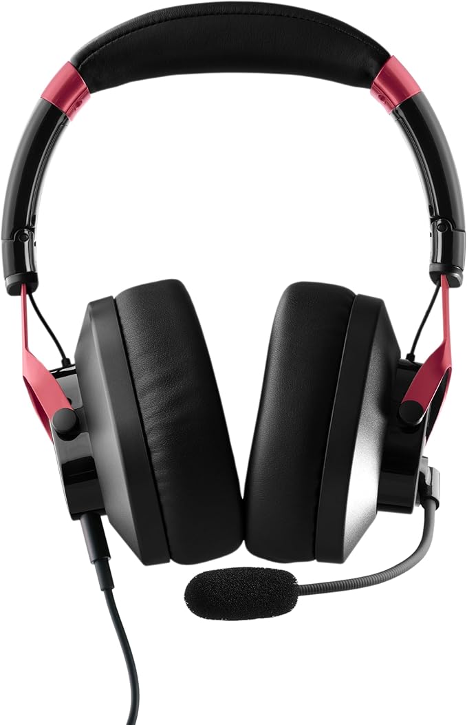 Audífonos Gamer Austrian Audio PG16 con Micrófono, Negro/Rojo miniatura 4