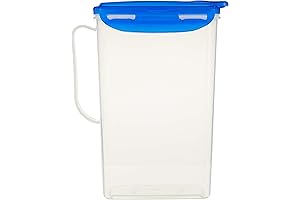 LocknLock Aqua Fridge Door Water Jug with Handle: The Perfect 64 oz Pitcher