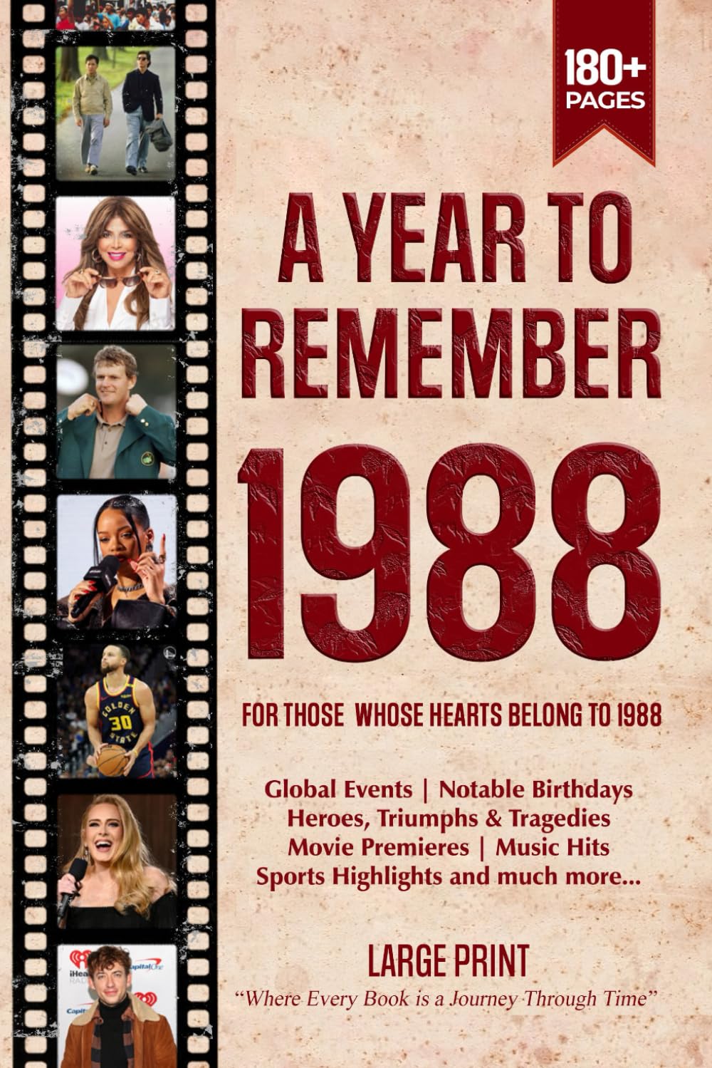 A Year To Remember 1988 History Book: A Nostalgic Tribute for the Radio Babies with Heartfelt Memories of 1988 – An Ideal Gift for Birthdays, Anniversaries, and Special Occasions