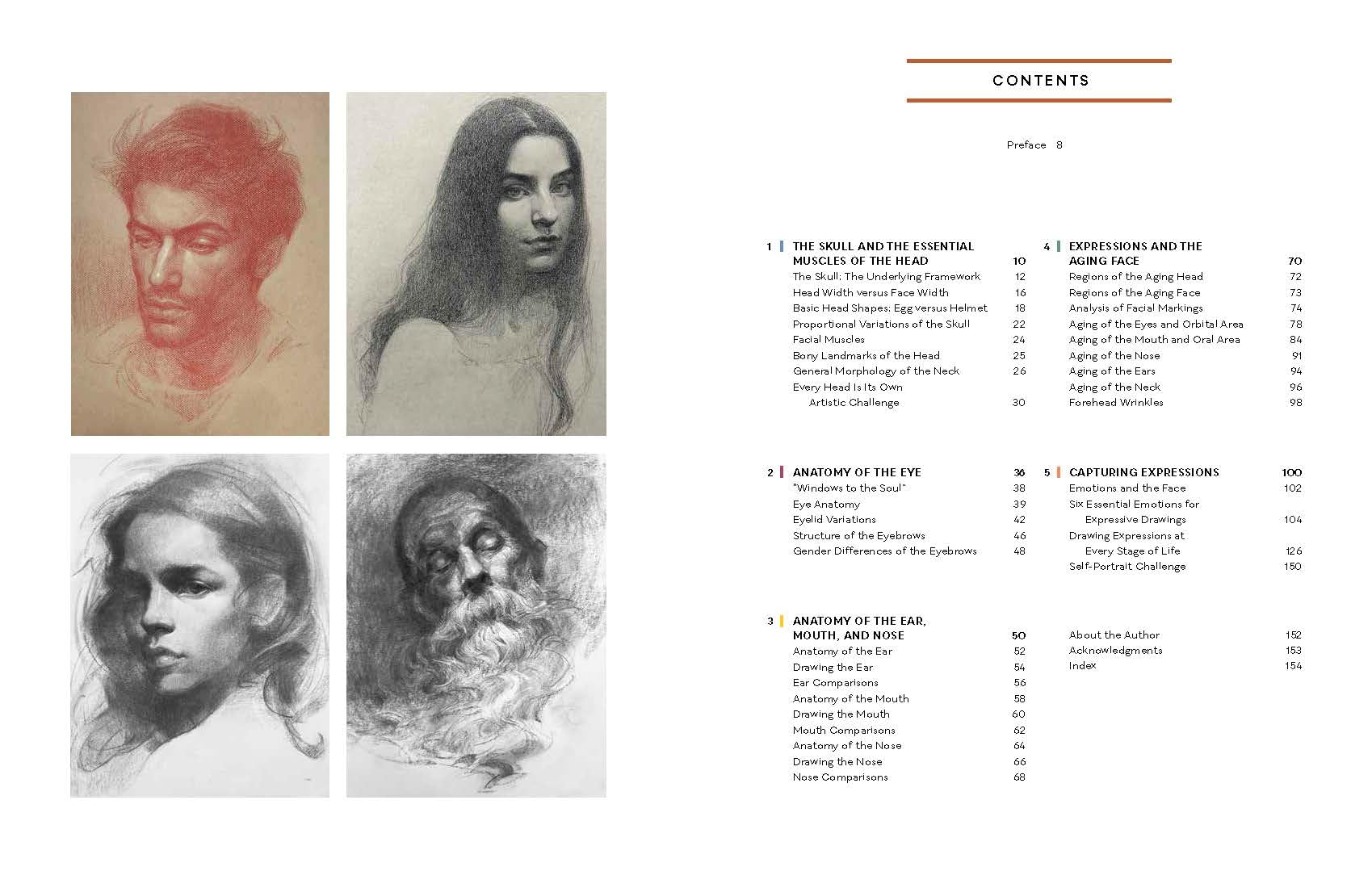 Facial Expressions for Artists: Techniques for Capturing Emotion and Mood in Portrait and Character Drawings (10)