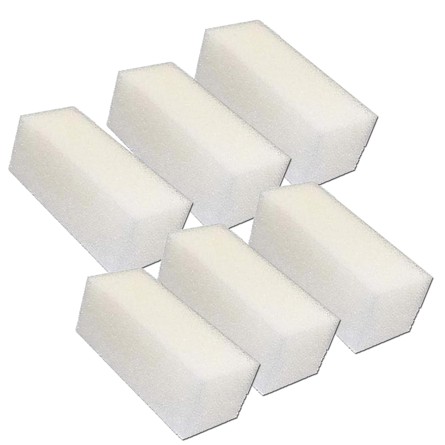 Foam Filter Pads Sponge Fit for AquaClear 110 500 Filtration Systems Replace Part No A-623 (Pack of 6)