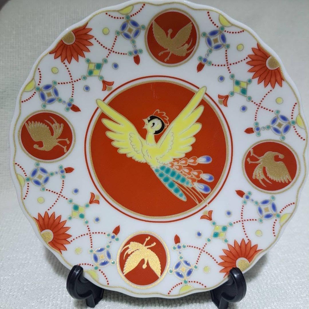 Kutani焼き 手塚治虫作品 小皿 2枚セット m01 九谷焼手塚治虫キャラクターシリーズ銘々