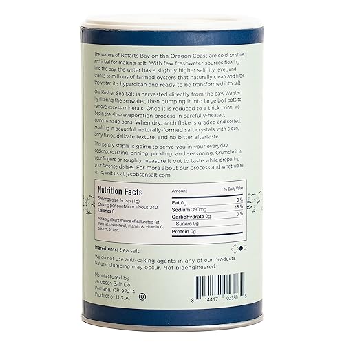 Miniatura 10 de Jacobsen - Sal de mar puro cosido a mano de 4 onzas