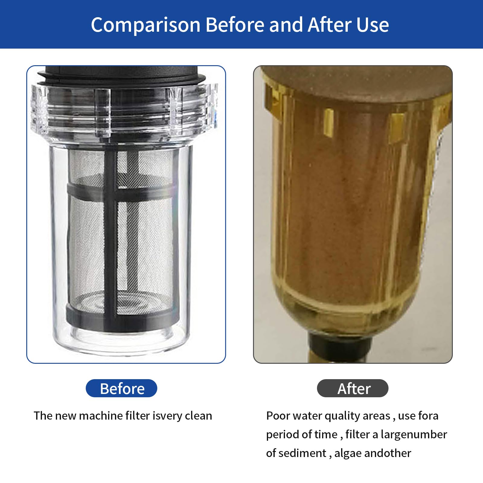 Filtro de Succión de Bomba de Agua, Filtro, Filtro de Manguera de jardín
