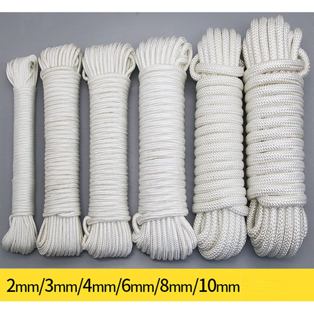 Dia 6MM 5/10/ 20/30 mètres Cordon de Parachute filé à Noyau Corde de Tente for randonnée Camping Corde à Linge