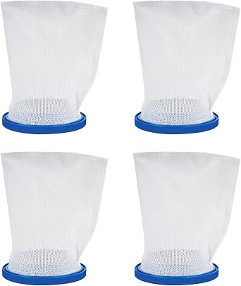 حقيبة فلتر لتجمع مياه مكبر الماء Max CG و Max HD و Millennium و Volt FX-8 Pool Vacuums المتوافقة مع Pool Vacuum P30X022SS / PBW022SS Pool Vacuum Bags