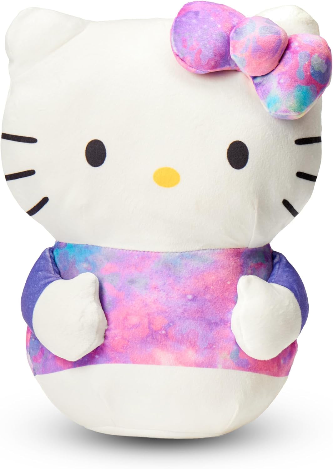 Sanrio Hello Kitty Cloud Hugger PiIlow, Pink Plush Character Shaped Design, Stuffed Animal for Girls and Boys, 11.5 Inches