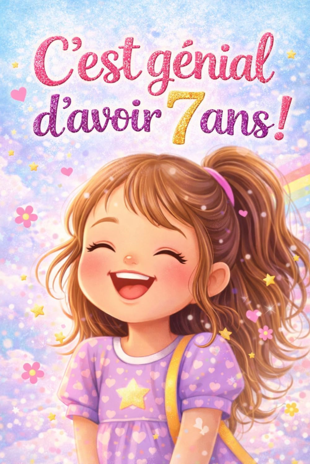 C'est génial d'avoir 7 ans! - Une histoire inspirante pour aider les petites filles à prendre confiance en elles: histoire inspirante pour grandir avec courage - (Idée cadeau pour fille)