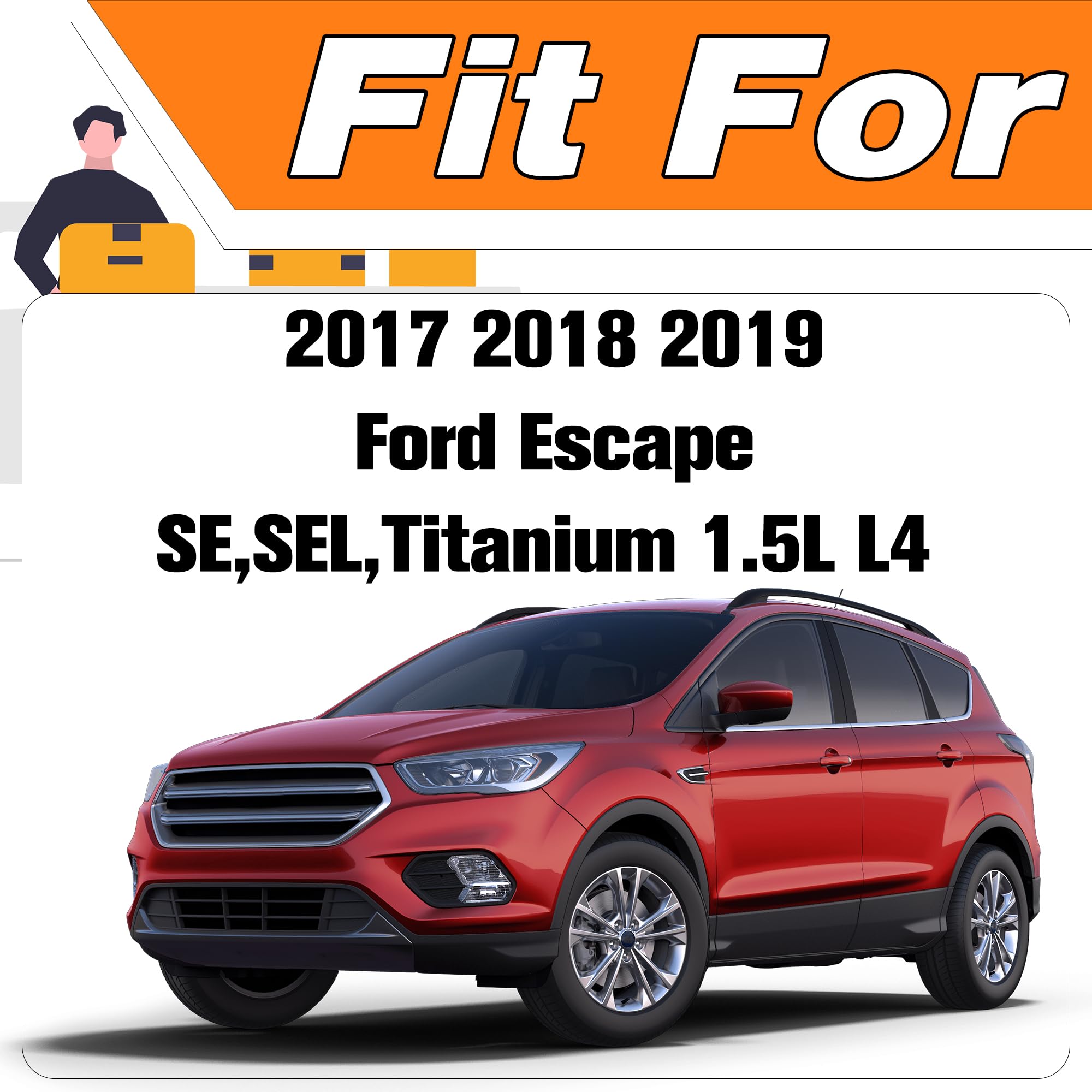 Válvula de purga de recipiente de vapor compatible con Ford Escape 2017 2018 2019 1.5L L4. Reemplaza # GV6Z-9D289-E, GV6Z9D289E, CP892, GV6Z9D289A, GV6Z-9D289-A