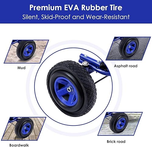 Miniatura 4 de ARLIME Go Kart con pedal para niños, juguetes de coche para niños y niñas de 3 a 8 años, se mueve hacia adelante y hacia atrás, volante de 3 piones,