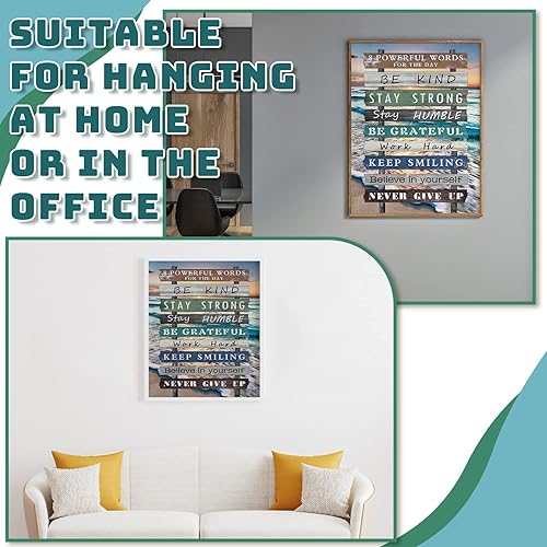 Miniatura 4 de Minatee Kits de pintura de diamantes para adultos, con frase positiva 5D, kit de arte de diamantes para bricolaje, pintura artística alegre,